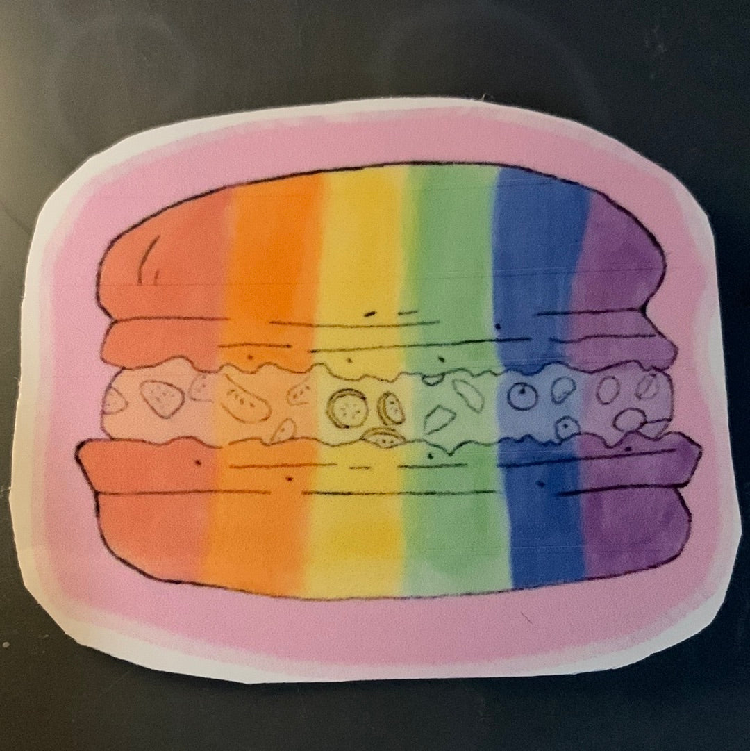 Macaron sticker